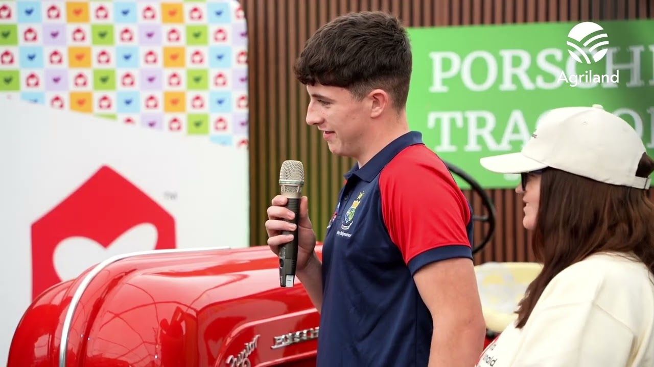 Refurbished Porsche Tractor by Mercy Secondary School at Ploughing 2026