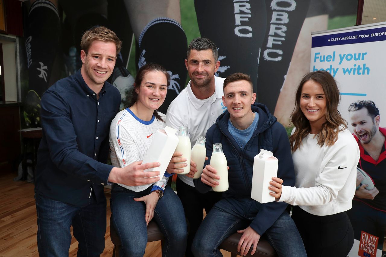 Rugby star Kearney educating youngsters on importance of milk