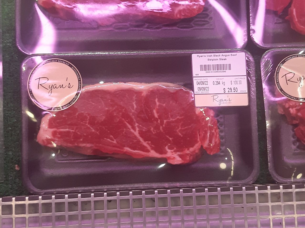 Premium price for Irish beef flown weekly to Singapore