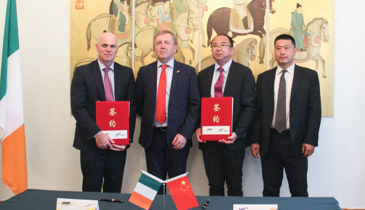 Dairymaster secures deal to equip mega farms in China
