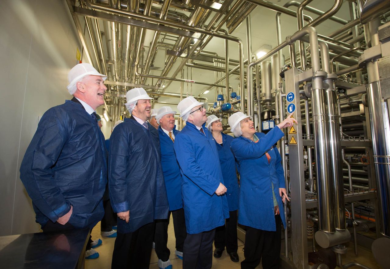 Glanbia opens €15m UHT milk processing facility in Monaghan