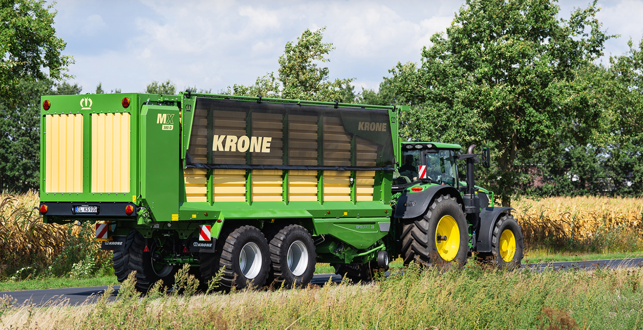 Krone forage wagons receive digital facelift and performance boost
