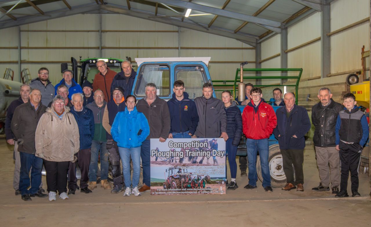 Both novices and veterans welcome at Cork ploughing training day