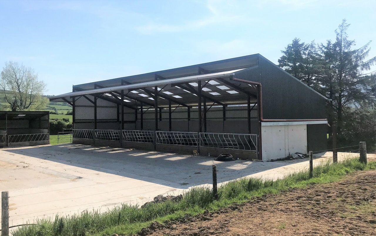 Buildings focus: A 5-bay slatted unit and a new silage slab in Co. Tipperary
