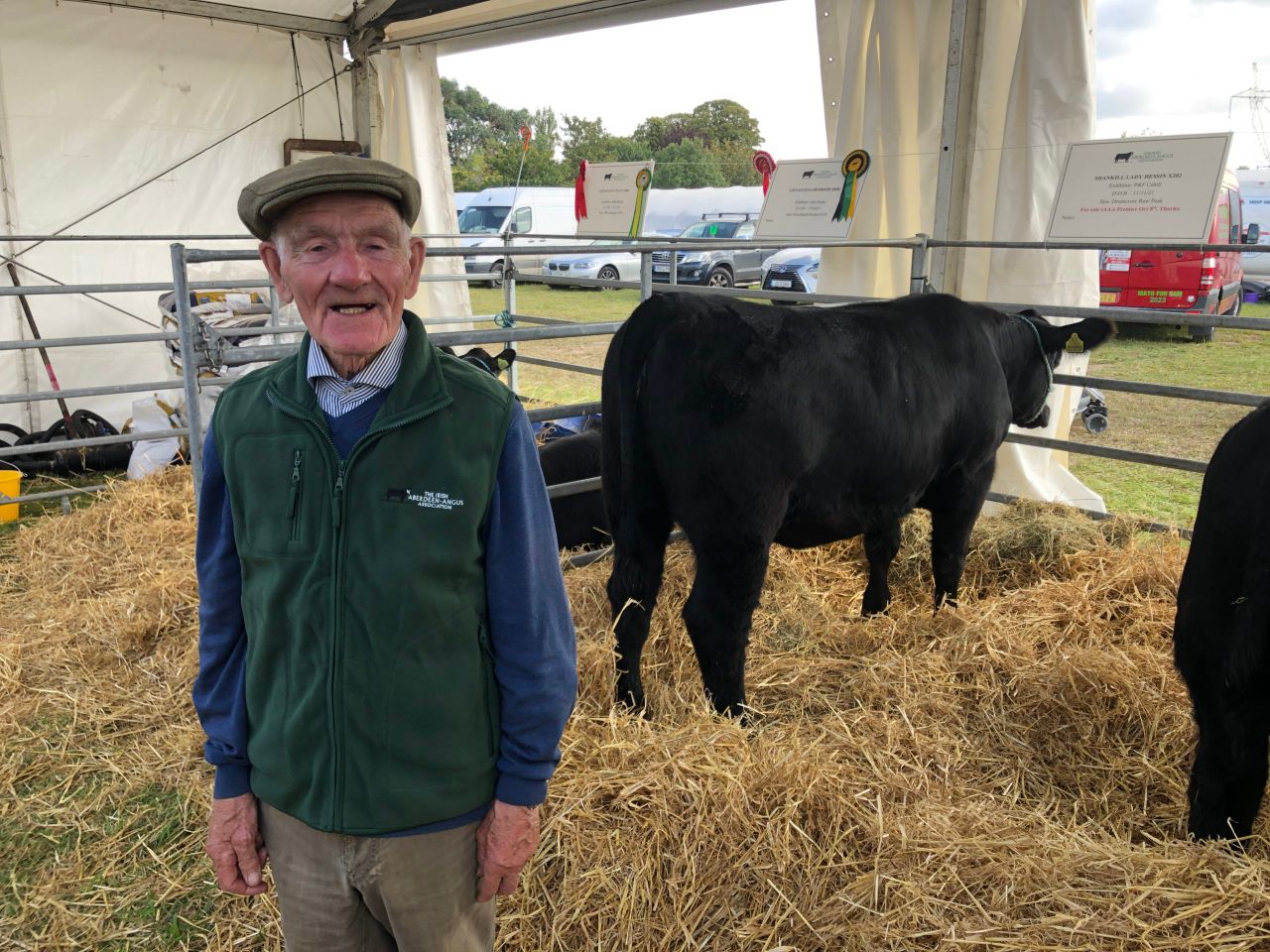 Ploughing 2022: 'Great to be back' says 90-year-old cattle breeder