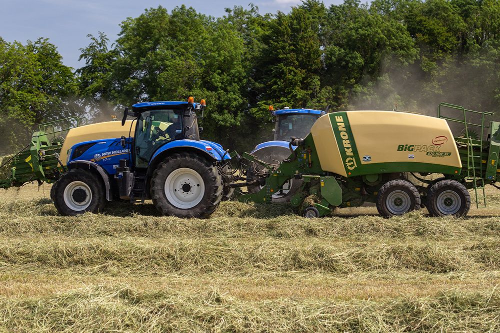 Making hay for horses, rhinos and hippos...in Kildare