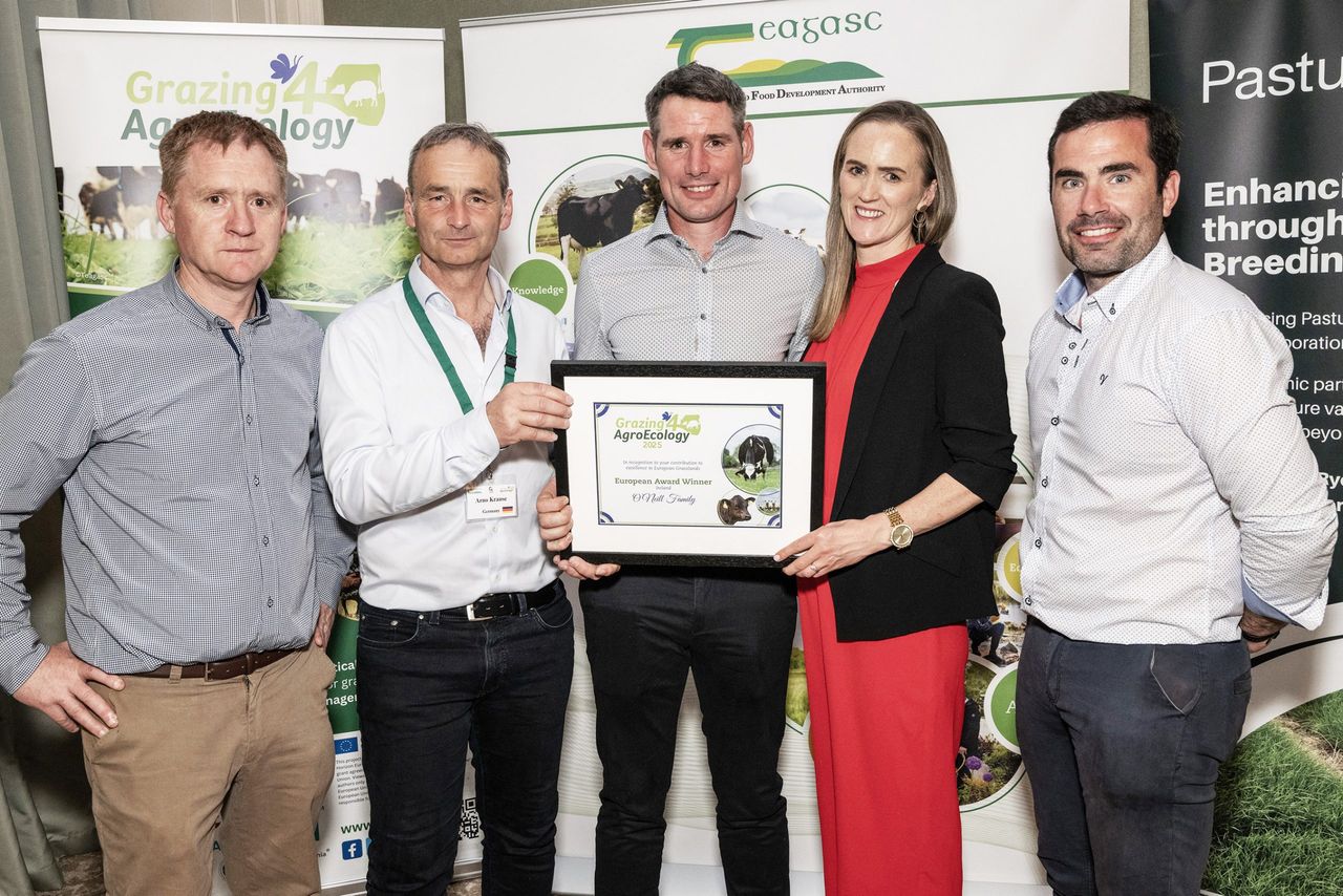 Cork awards ceremony for top European grassland farmers