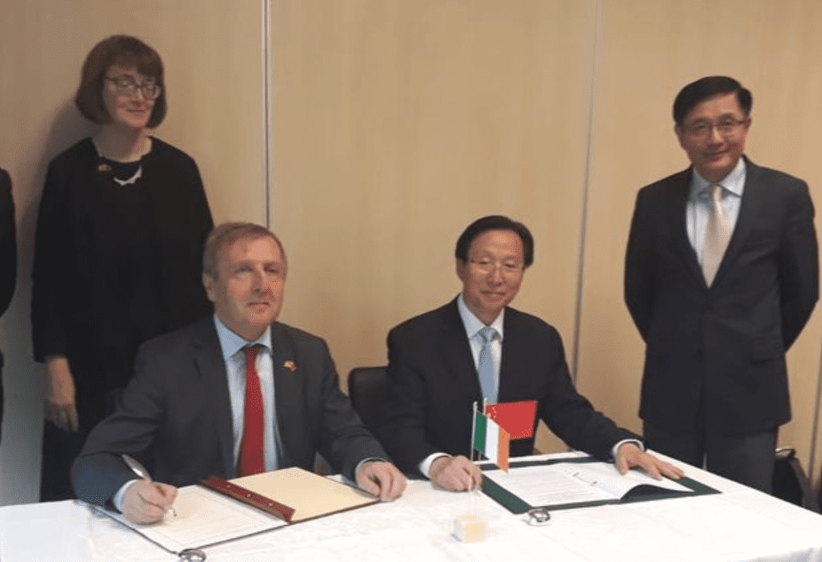 Chinese Minister for Agriculture visits Moorepark