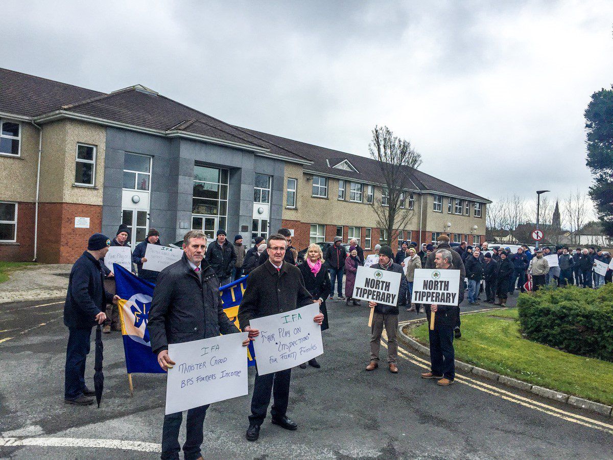 INHFA backs Tipperary farmers protesting against 'over-zealous' inspections