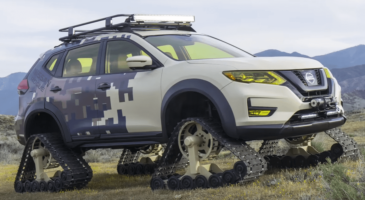 SUV on the right 'track': The ultimate farm run-about?