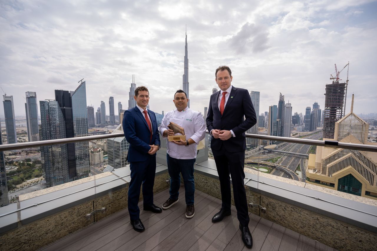 Dubai-based chef joins prestigious club to promote Irish beef