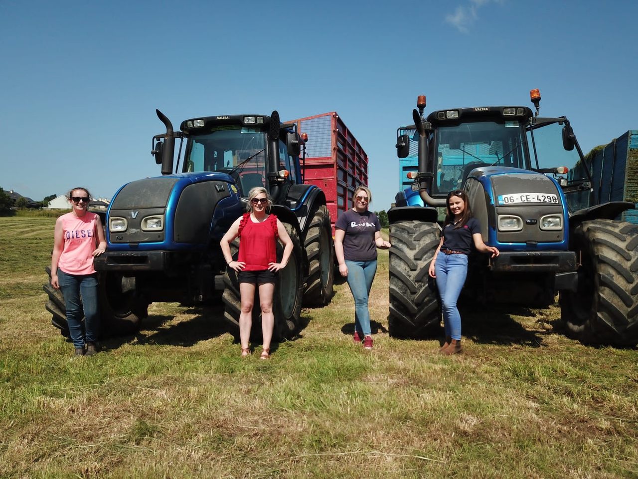 Full-throttle females driving it on in agri-contracting world