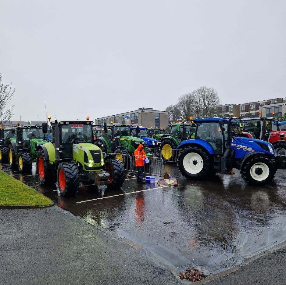 Tractor run raises over £150,000 for NI charities