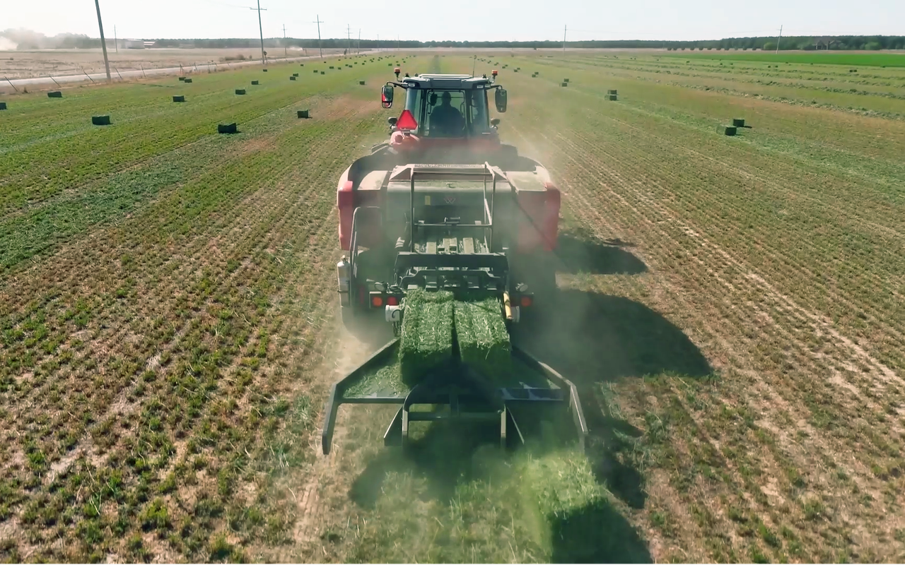 Massey Ferguson introduces first twin channel baler