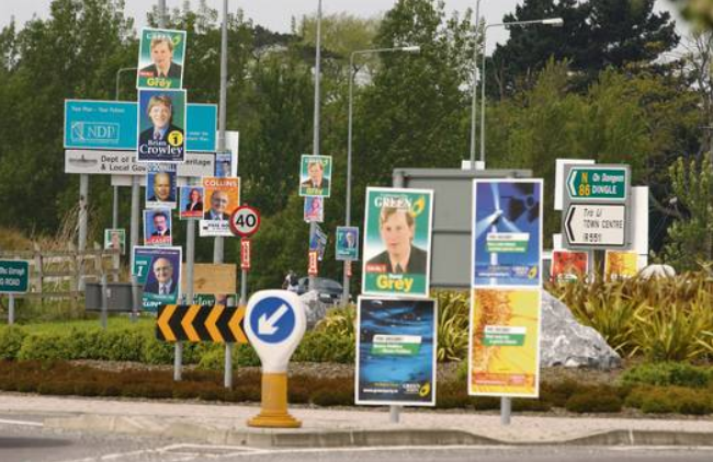 Election posters: A blight on our landscape, but are they dangerous?