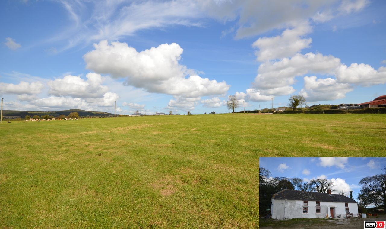 50.5ac roadside holding with farmhouse and sheds hits market