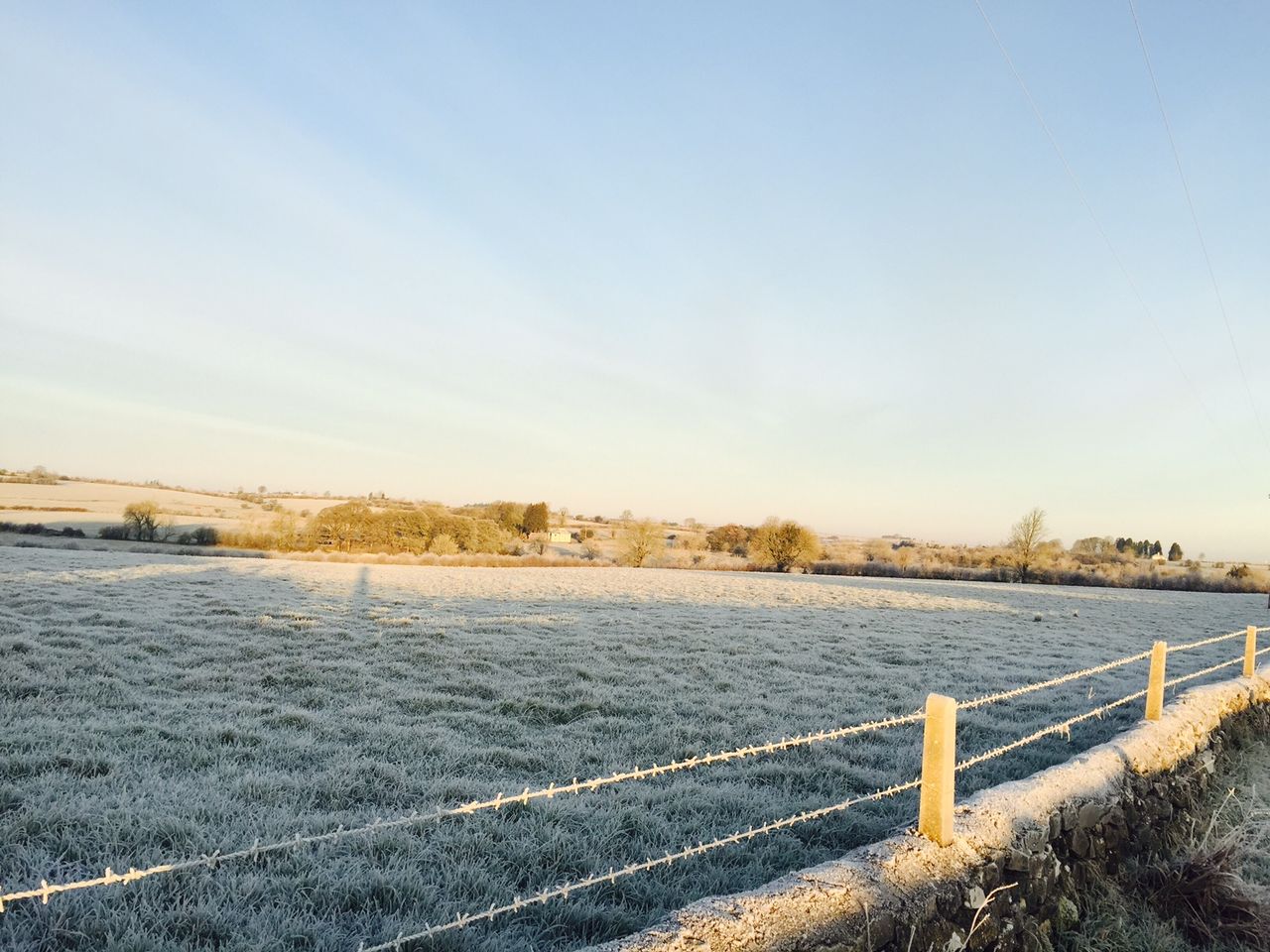 Status Yellow warning for low temperatures and ice issued for many counties