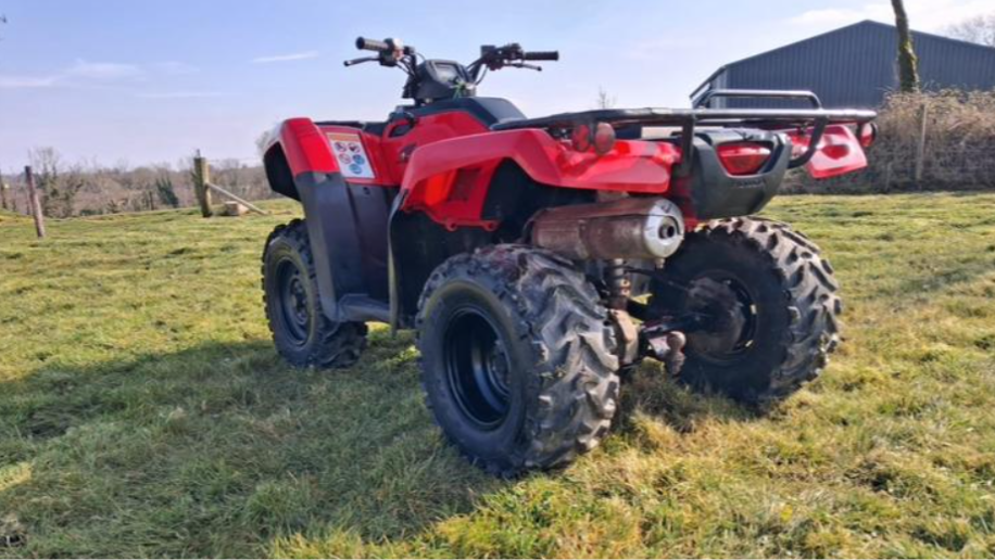 €5,000 reward offered after 2 Honda quads stolen in Leitrim