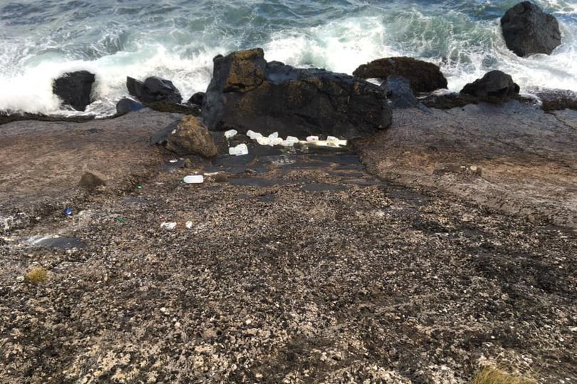 Reward for information about culprits who dumped milk on Antrim coast
