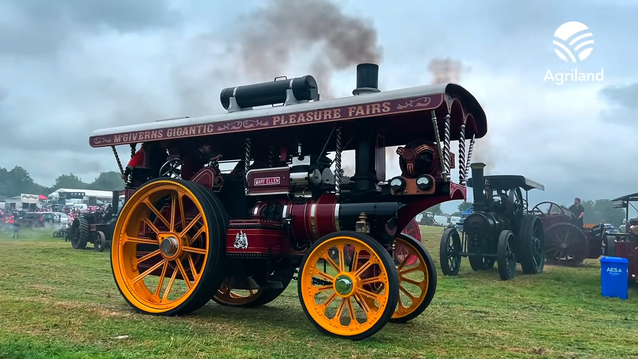 Old school farming at Moynalty Steam Threshing Festival