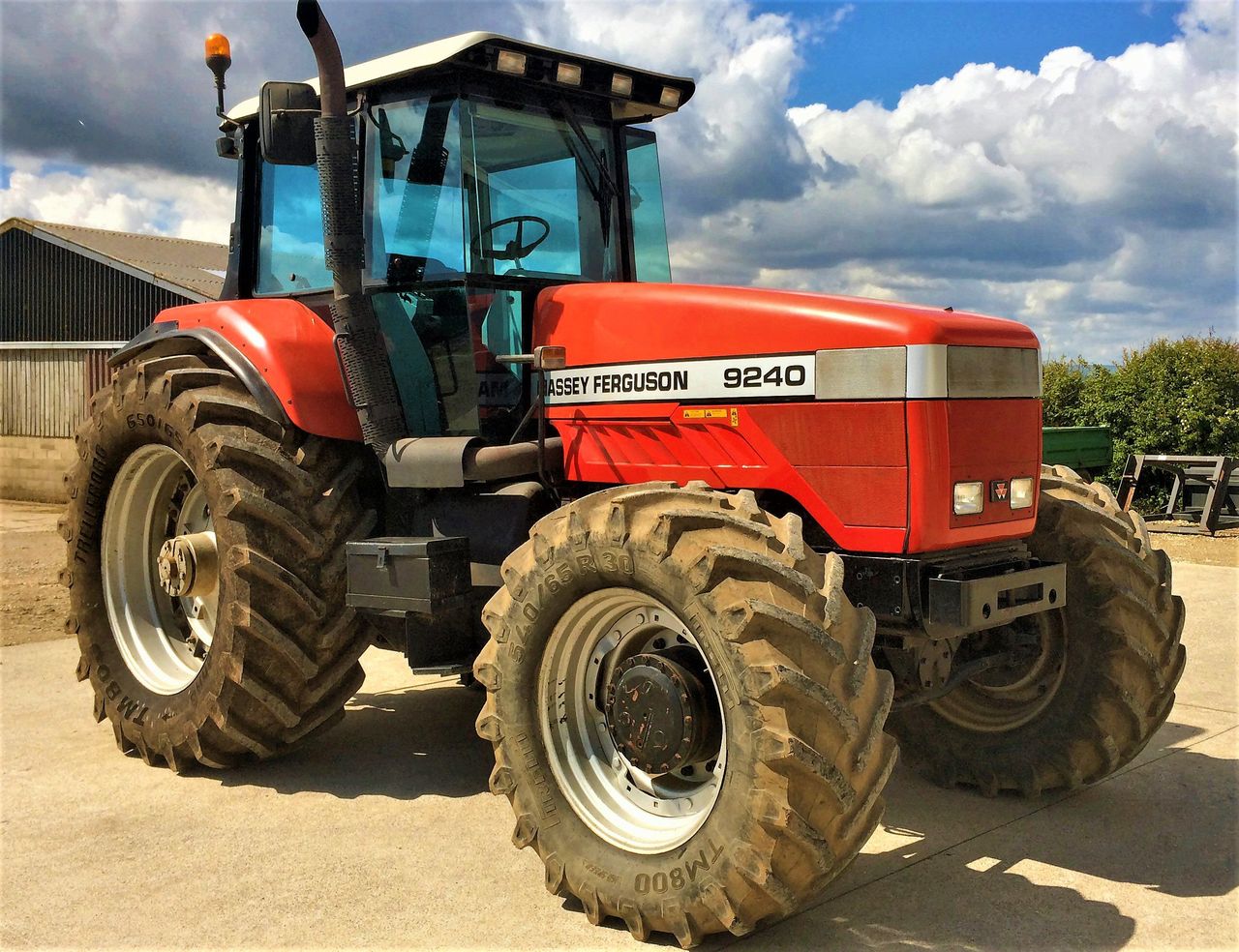 Pics and prices: Eye-catching tractors steal the show at UK auction