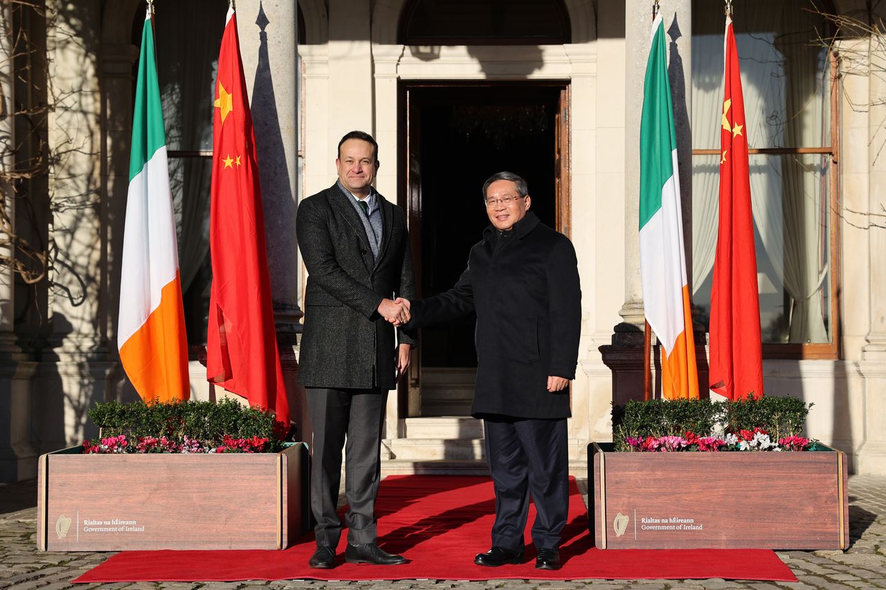 Chinese Premier dines on Irish beef during lunch with Taoiseach