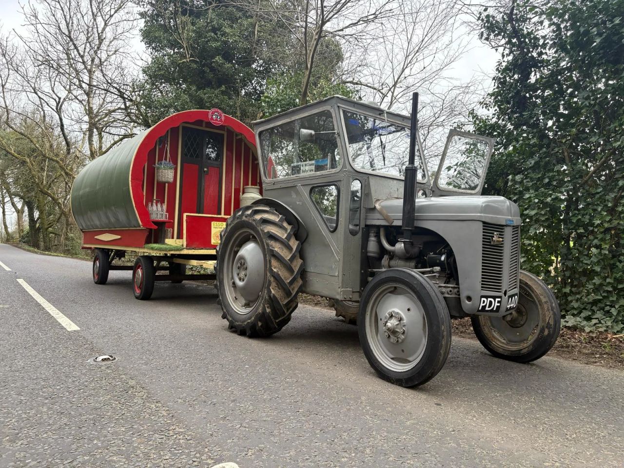 Going grey: 'Fergy &amp; the Lake' tractor run to make a splash