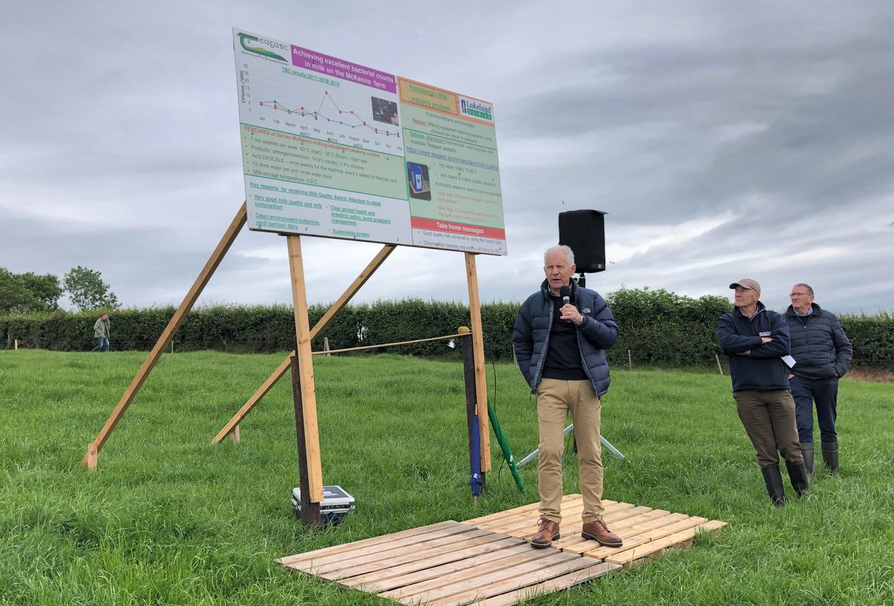 Targeting chlorine residues in milk - 'an industry issue'