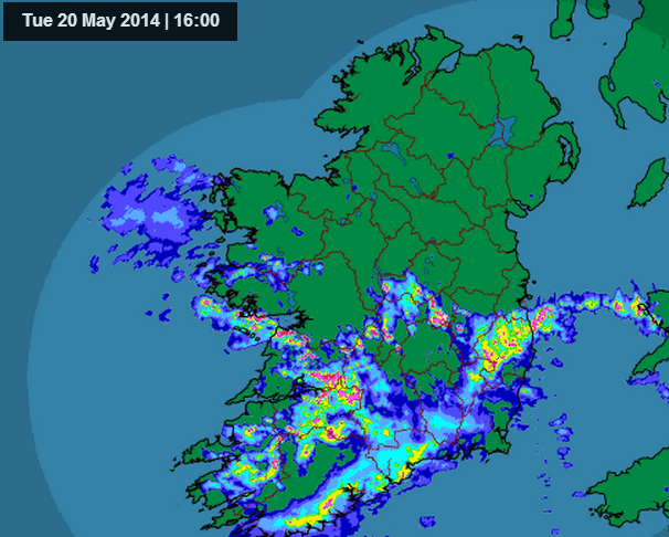 Above average rainfall forecast for the south this week