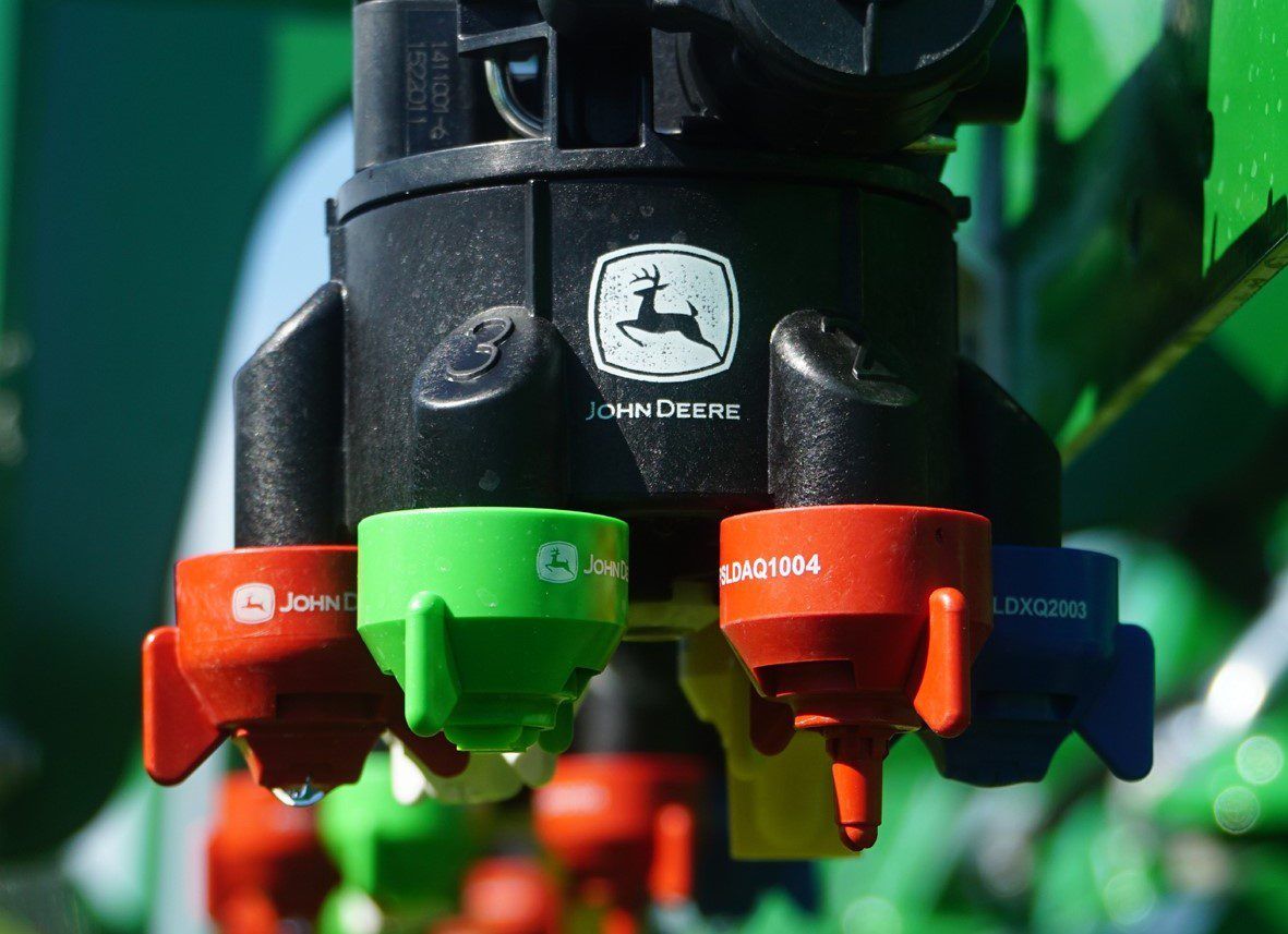 Deere's six-nozzle system will 'boost sprayer accuracy'