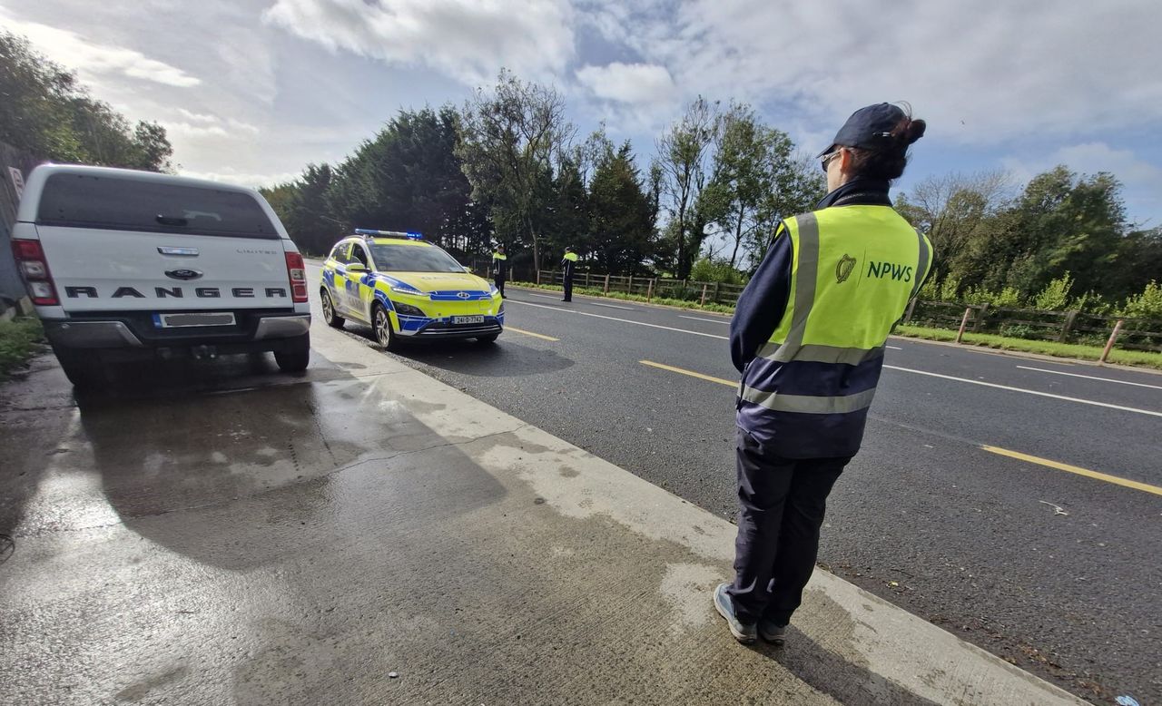 Gardaí conduct checkpoints to combat illegal hunting