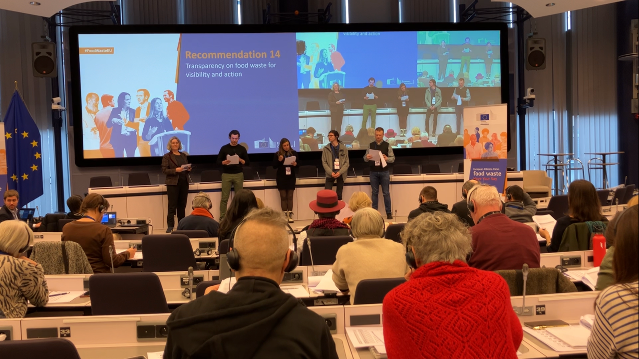 EU citizens recommend 23 actions on food waste to Commission