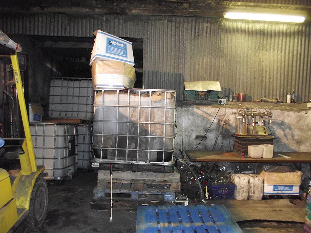 Pics: Alcohol worth nearly €500,000 seized by Revenue in farm building raid