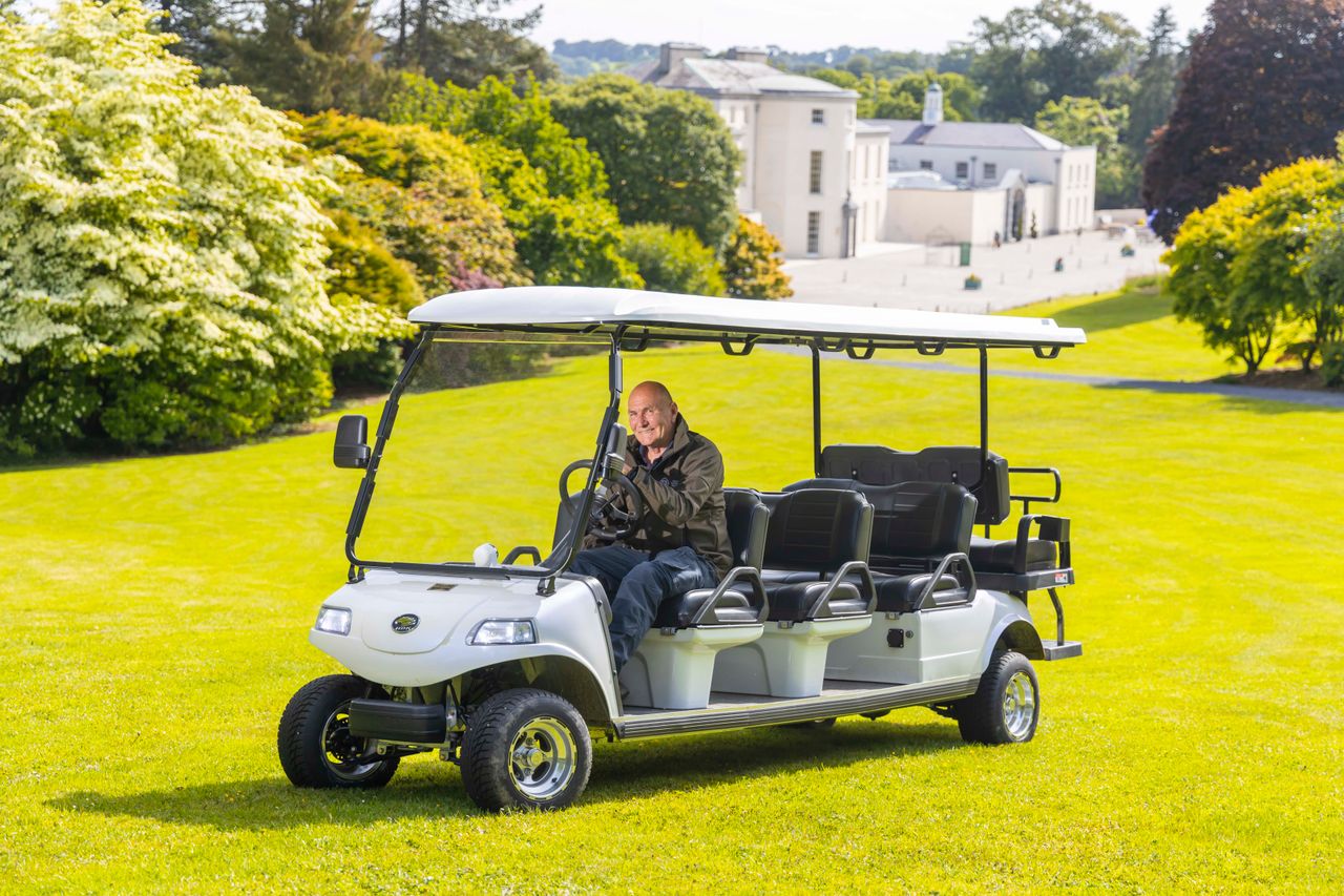 Senior gardener at Mount Congreve Gardens, Mark Corcoran. Image source: Patrick Browne