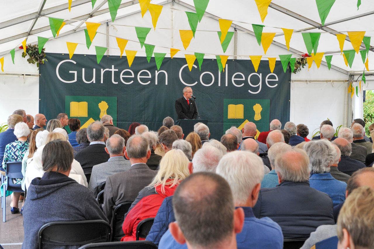 Words of congratulations from President Higgins on Gurteen's 75th