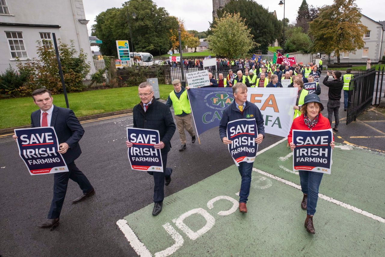 Farmers gather in Cavan for start of day of IFA rallies