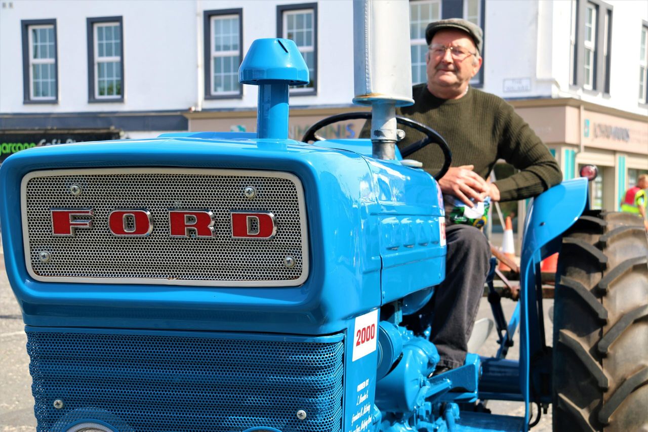 Distinctive blue 'belle' gets outing at Comber spud festival