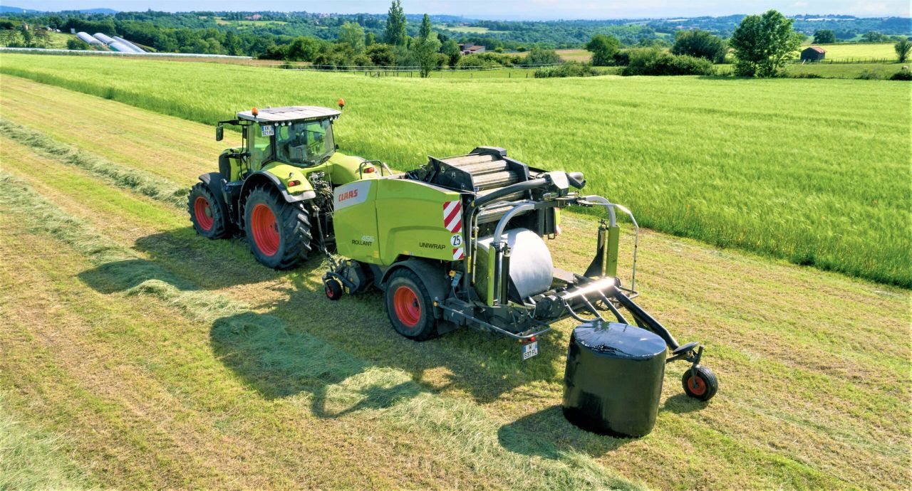 It's a wrap: Claas joins the 'film instead of net' movement