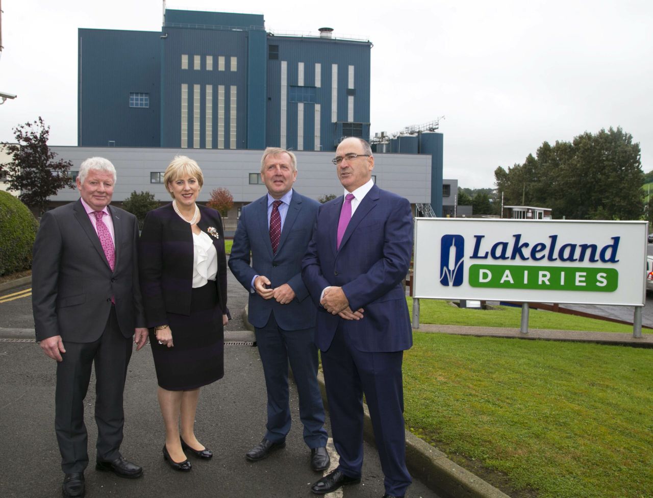 Lakeland Dairies unveils 'one of Europe's largest milk powder plants'