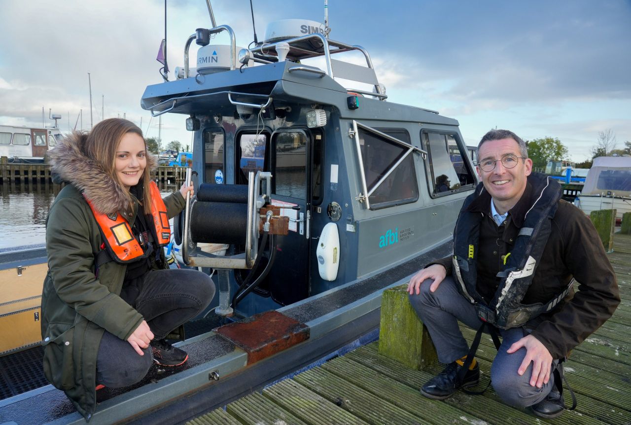 Research vessel to monitor blue green algae on Lough Neagh