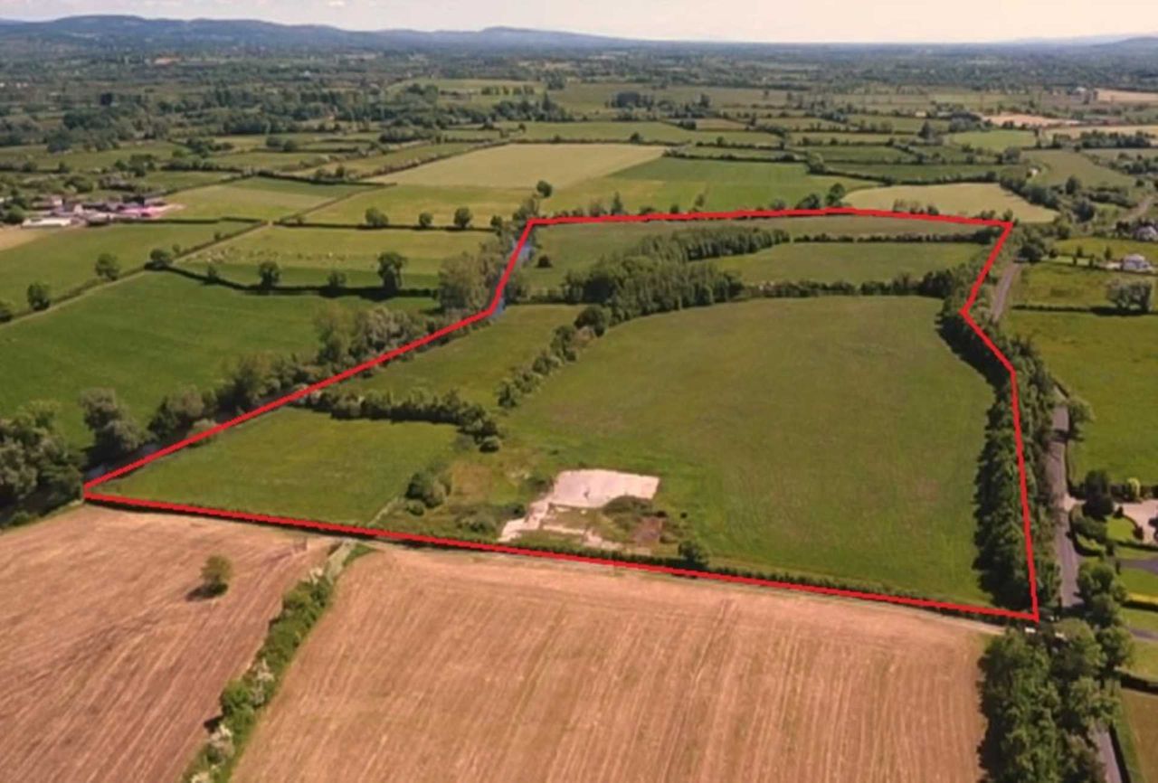 Road frontage land parcels on market