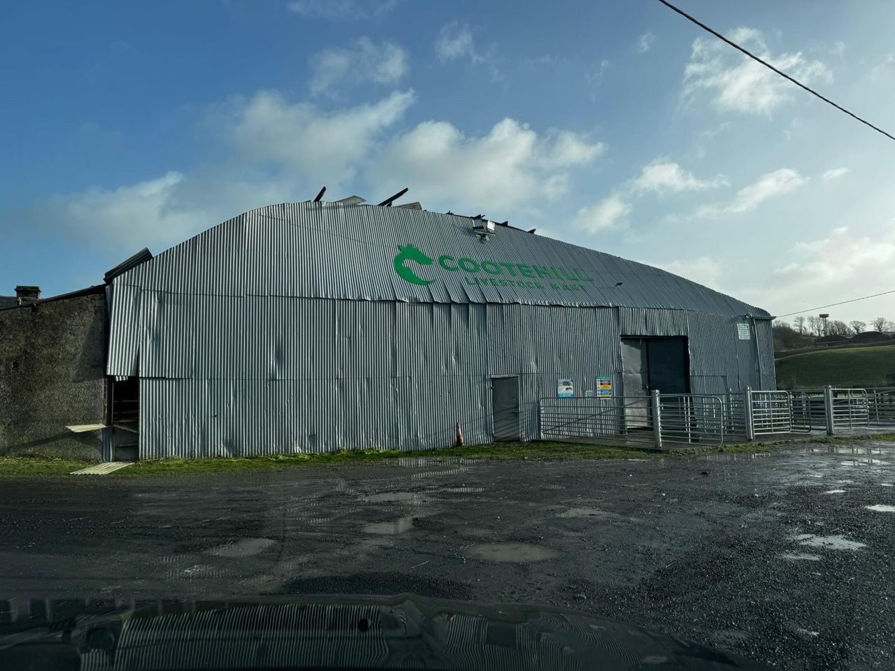 Extensive storm damage to Cootehill Mart sees sales cancelled
