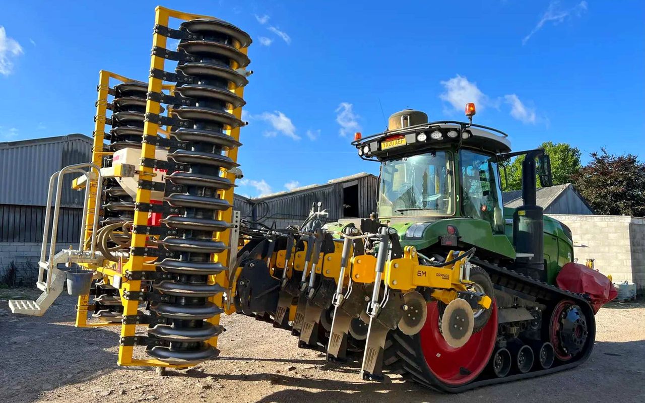 Kellys back min-till with Grange Machinery