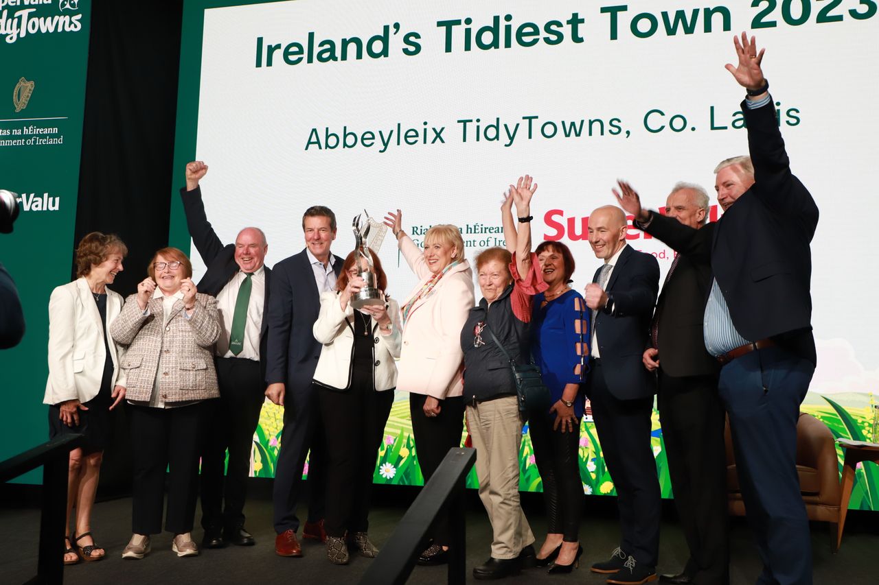 Award for Ireland’s Tidiest Town 2023 goes to Laois