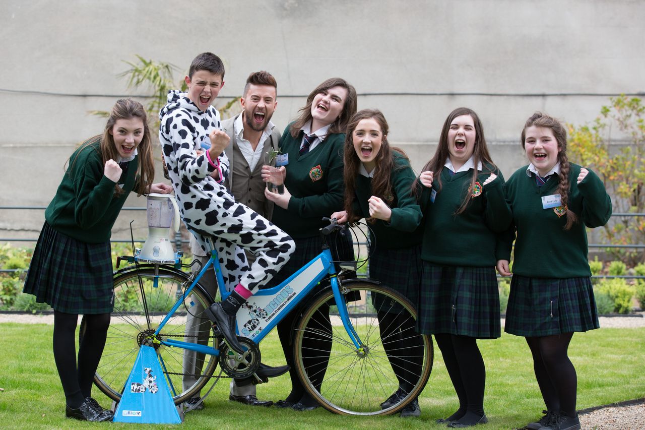 The winning team in Dublin. 