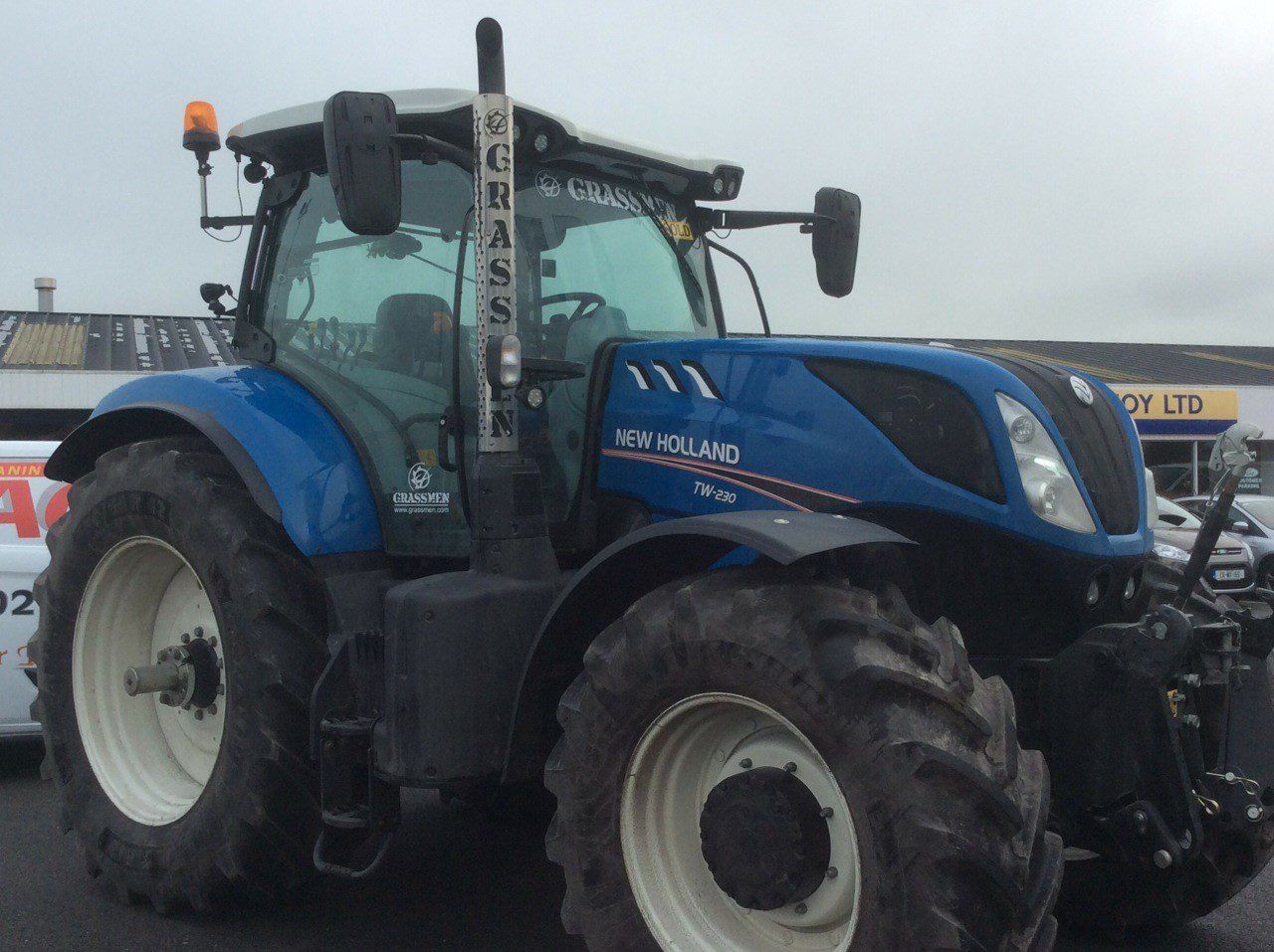 Tractor run fundraisers for Waterford baby in need of liver transplant