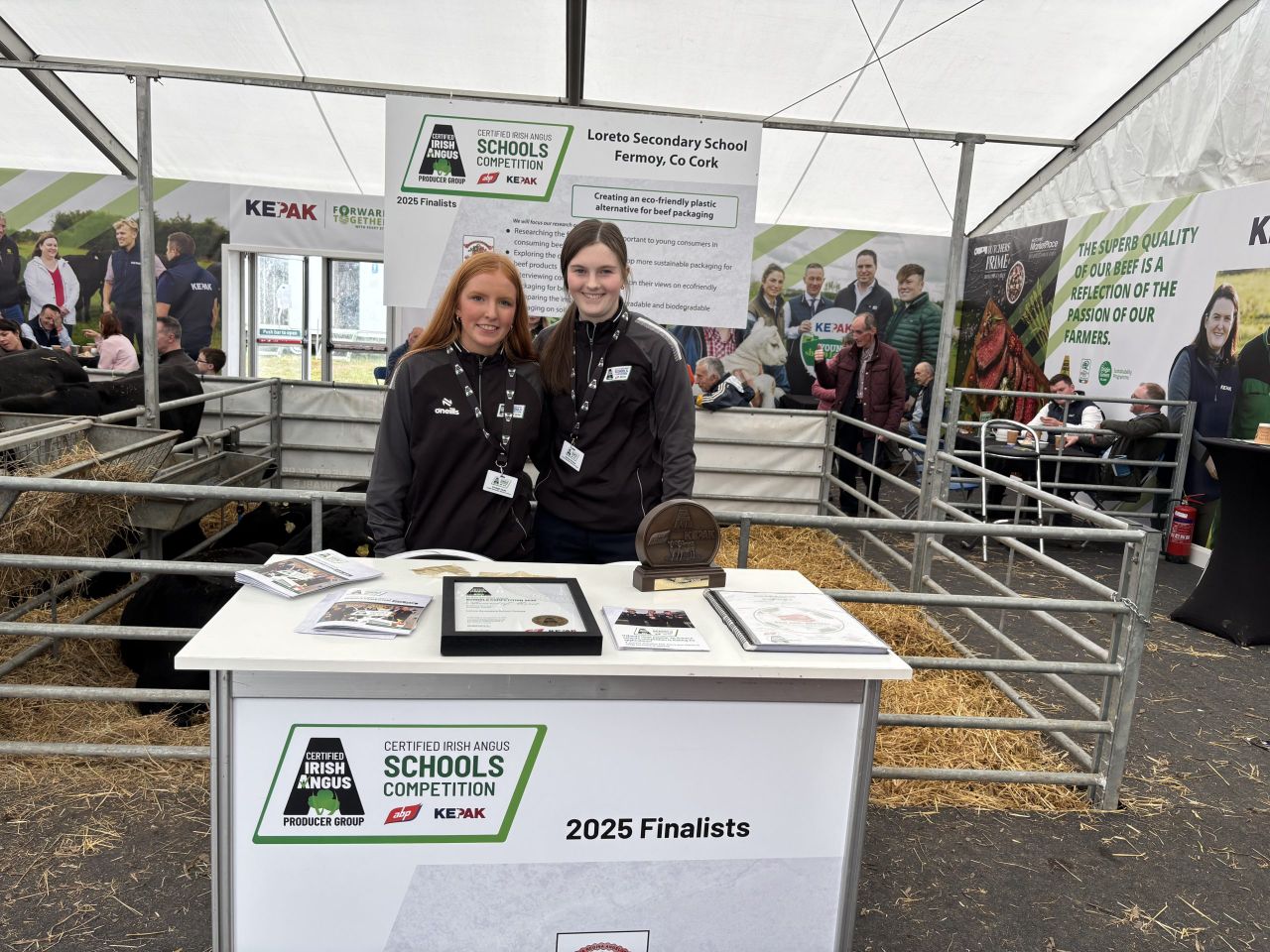 Students showcase renewable replacement for plastic packaging
