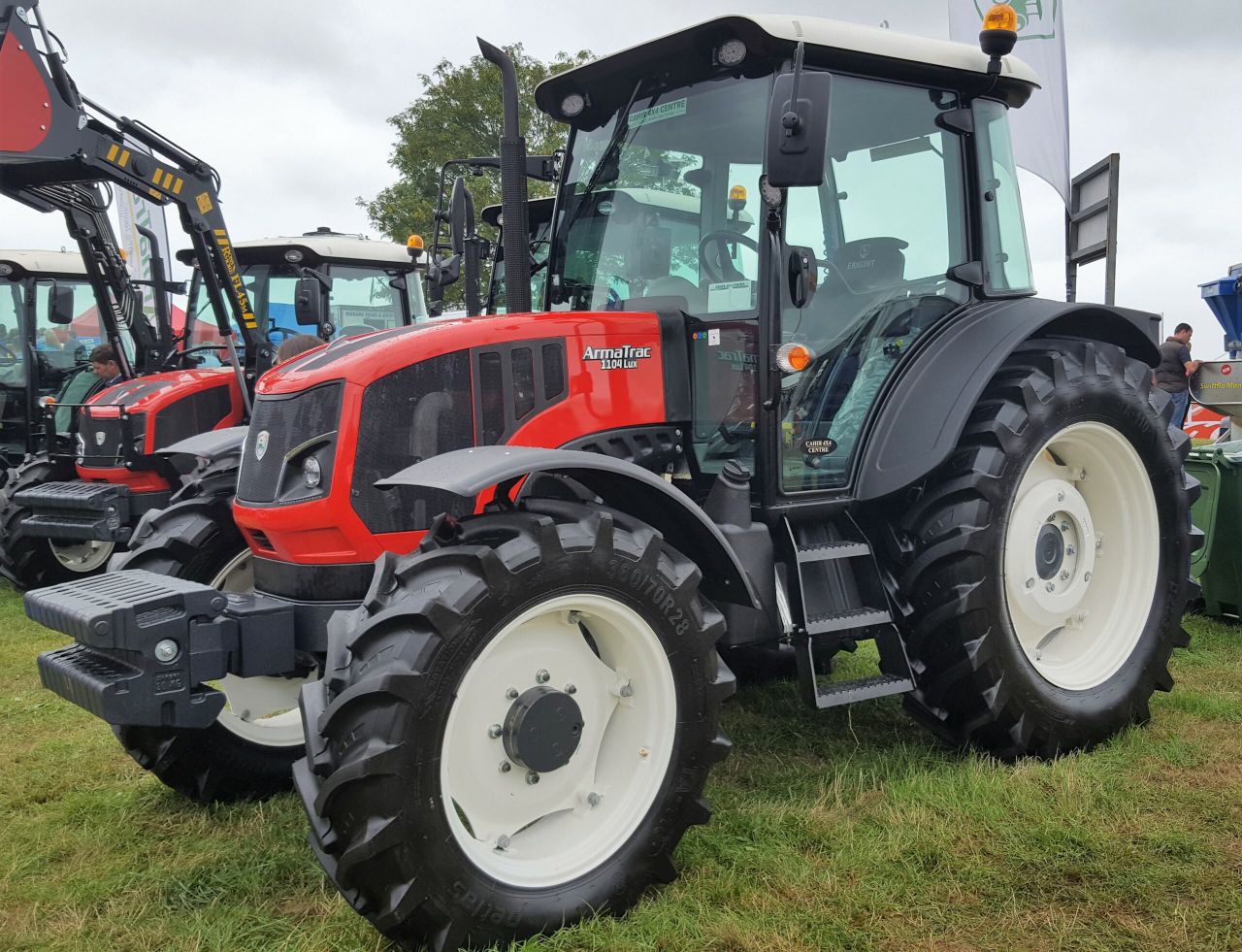 ArmaTrac gets cab suspension and new-look controls