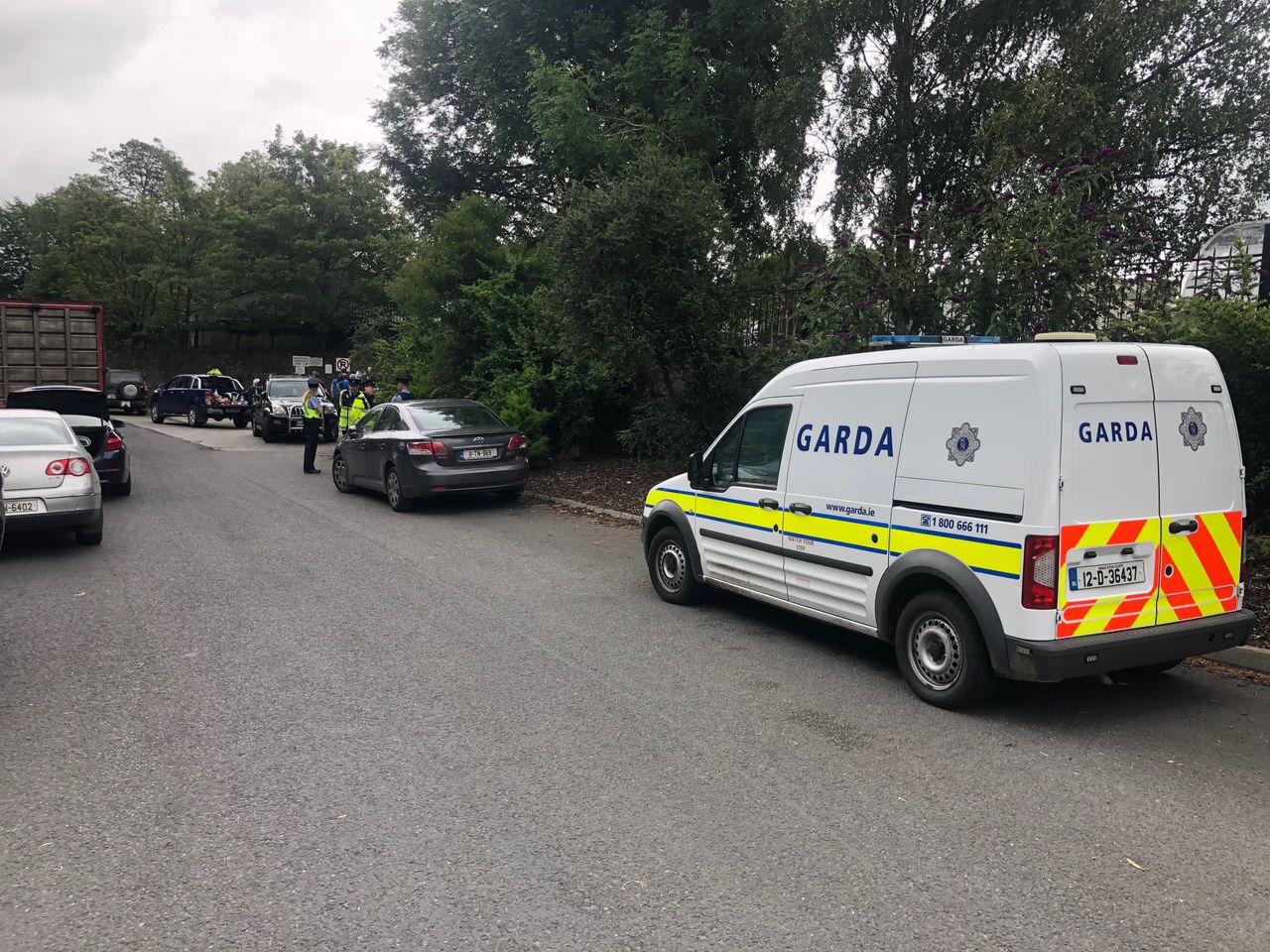 Protester struck by vehicle at Beef Plan protest in Slane