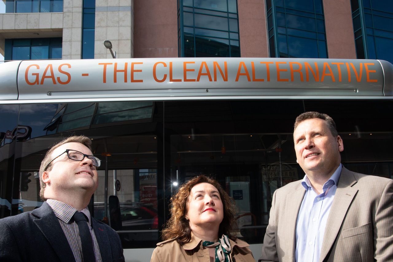 Ireland's first 'biogas bus' makes maiden voyage today